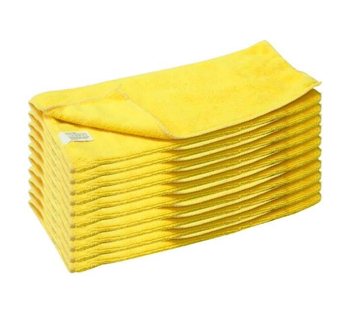 Rolson 10 x Microfibre Cloth Set