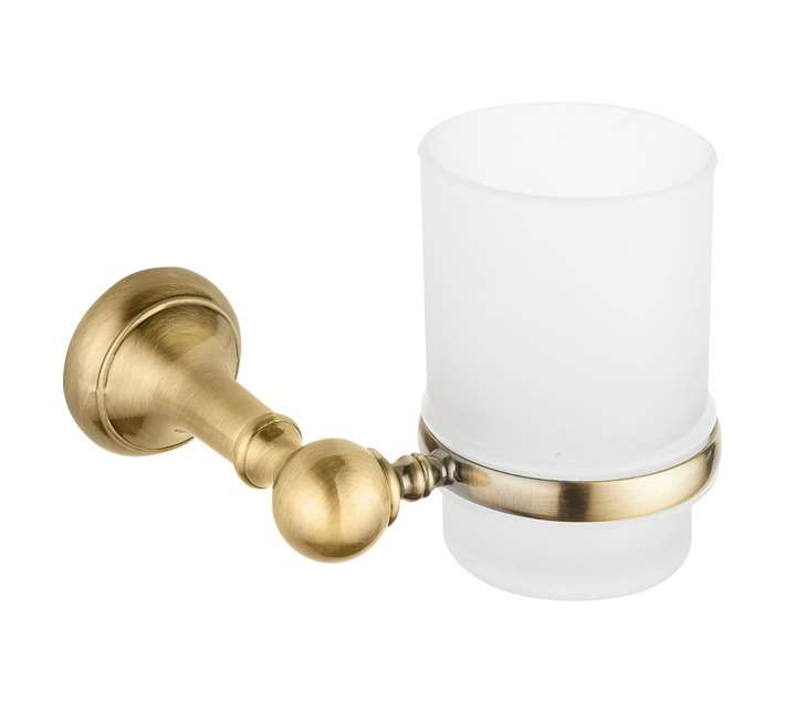 Lusso Rosa Toothbrush Tumbler - Bronze (180 x 90 x 220mm)
