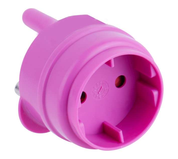 Powerworx Adaptor 1 x Shucko - Purple