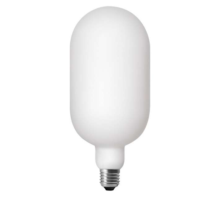 Design House Frosted Oval LED Globe - White