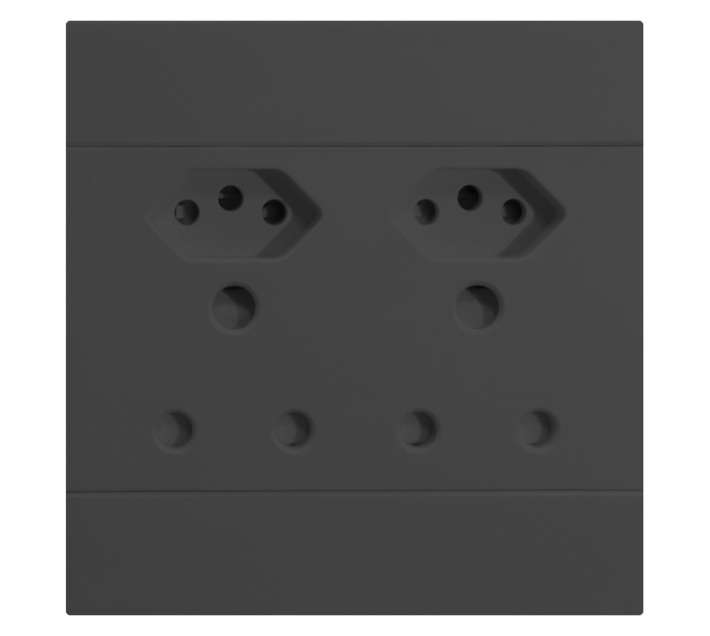 Veti 2VC224 Double RSA Double 4x4 RSA V-Slim - Charcoal