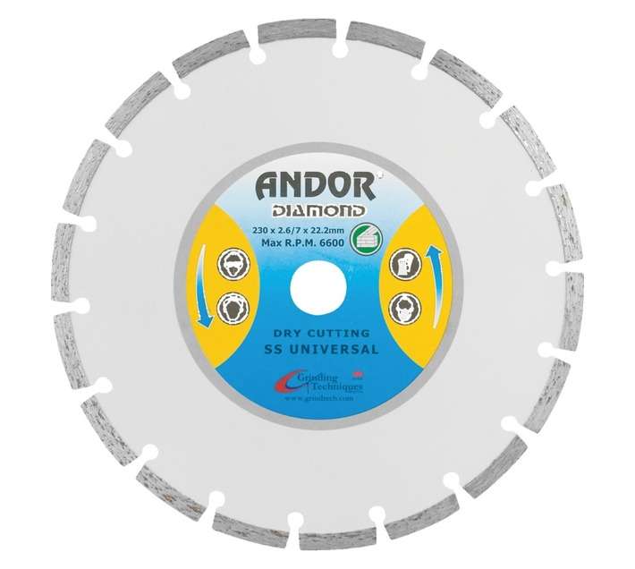 Andor Diamond Universal Segmented 230mm