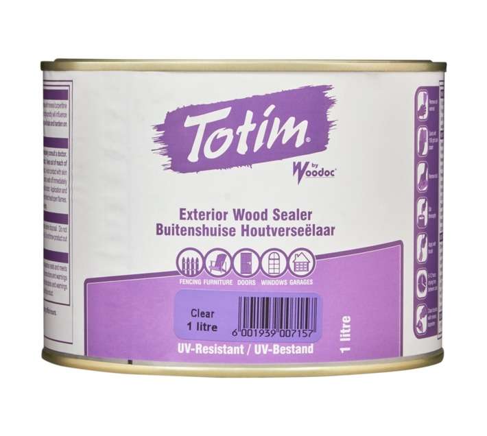 Woodoc Totim Exterior Wood Sealer - Clear (1L)