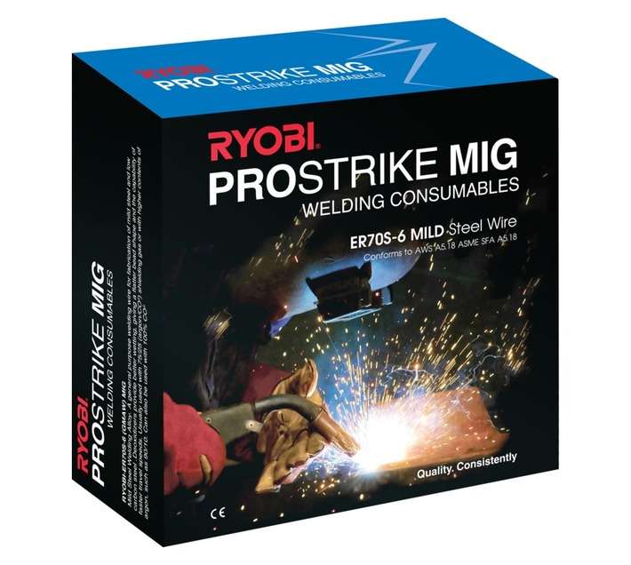 Ryobi RWM-PSMER701509 ER70S-6 Prostrike MIG Wire (0.9mm)