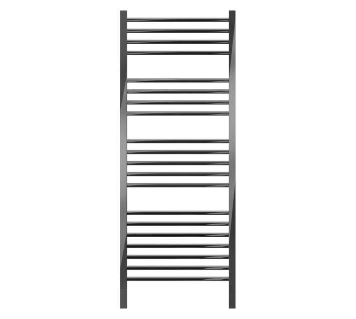 Jeeves ZSD0520GL Quadro D Heated Towel Rail - Black (118 x 520 x 1340mm)