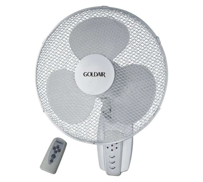 Goldair GWFR-160 Wall Fan - White (400mm)