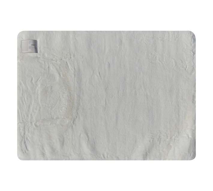 Stefano and Co Faux Fur Sonya Rug - White (1600 x 1200mm)