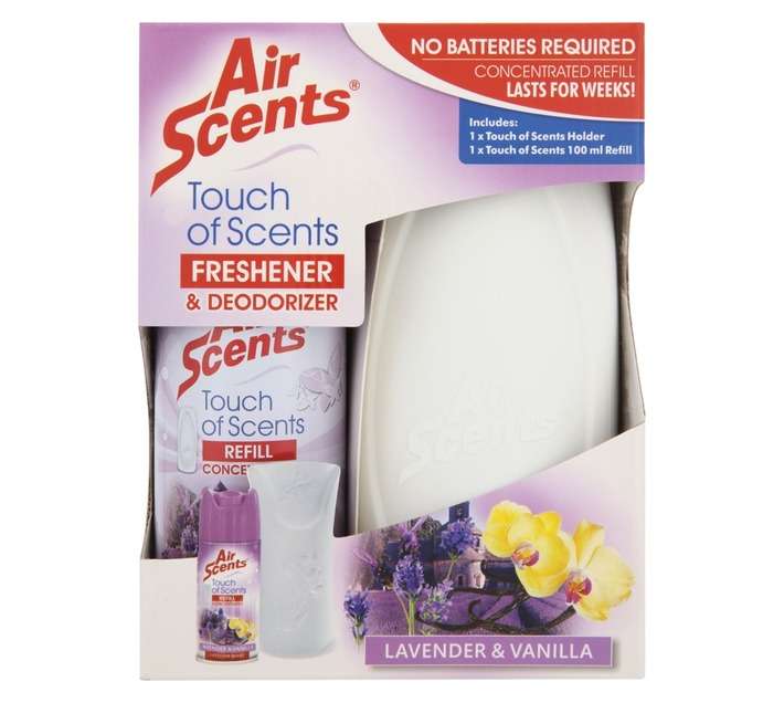 Air Scents Touch of Scents Air Freshener - Lavender and Vanilla (100ml)
