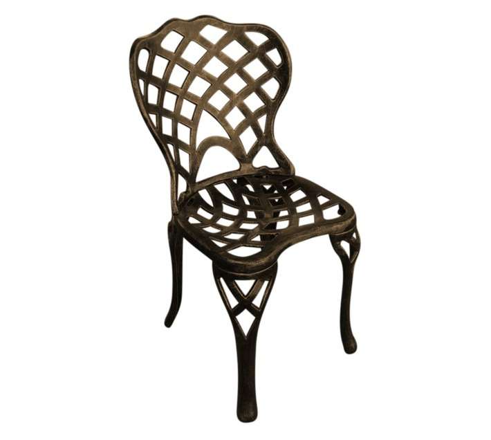 Anray SDC-BC Small Patio Chair - Black Copper