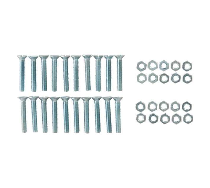 Eureka 4 x 25mm Machine Screw and Nut Countersunk (15 Pack)