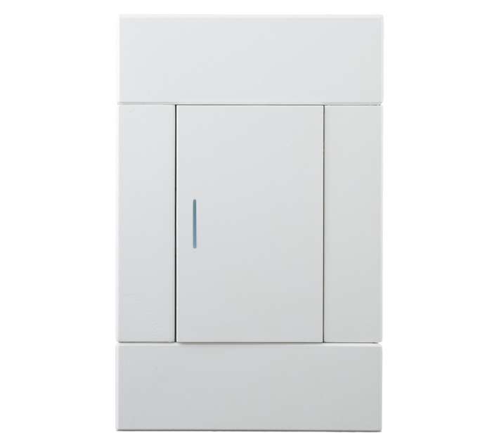 Veti 2VW1101 Bell Press 2x4 Switch - White