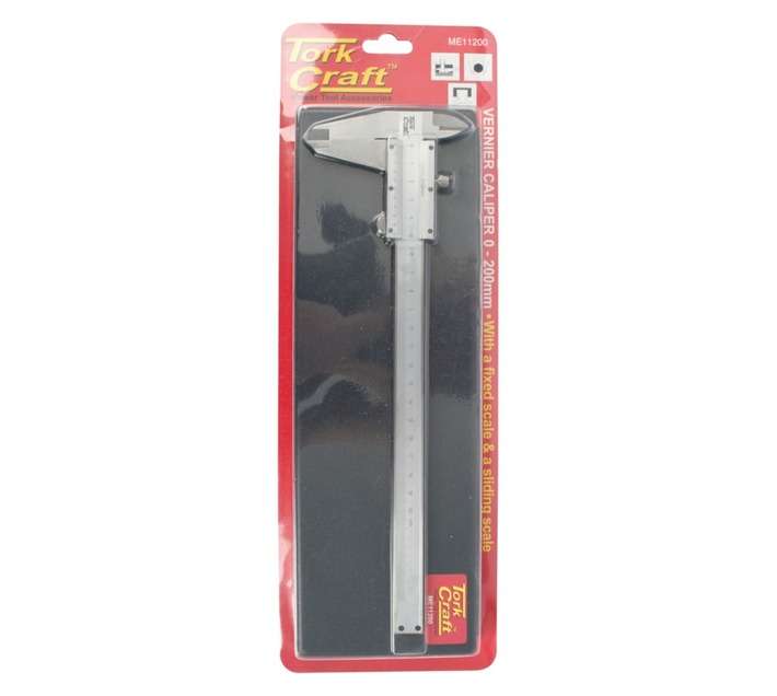 Tork Craft 0.02mm Manual Vernier Caliper (200mm)
