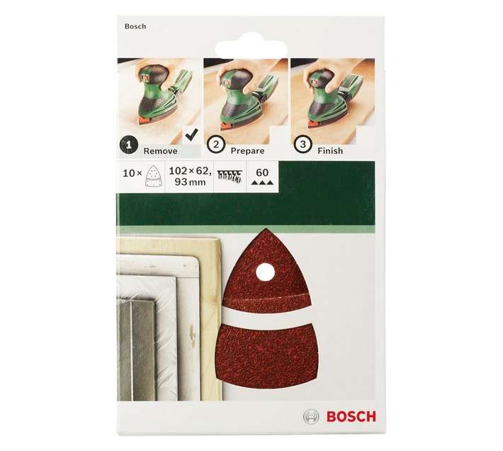 Bosch 10 x 180 Grit Sanding Plate