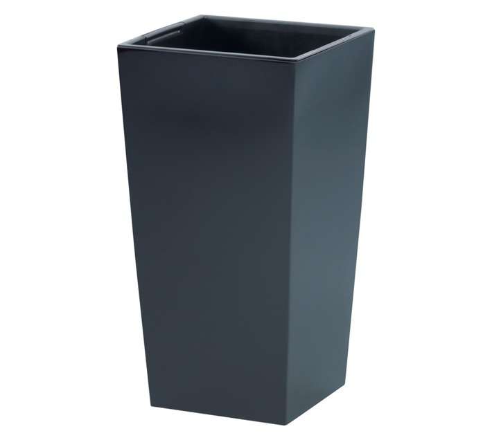 Prosperplast Urbi Square Pot - Anthracite (325 x 325 x 610mm)