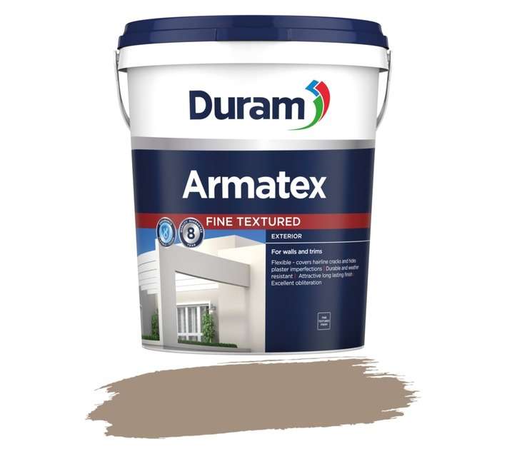 Duram Armatex Fine Textured Wall Paint - Greystone (20L)
