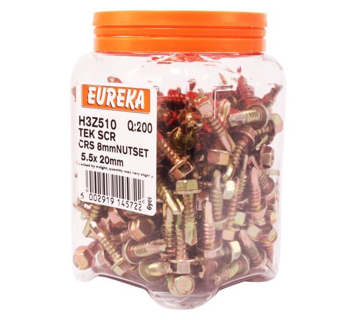 Eureka H3Z510 5.5 x 20mm Tek Screw (200 Pack)