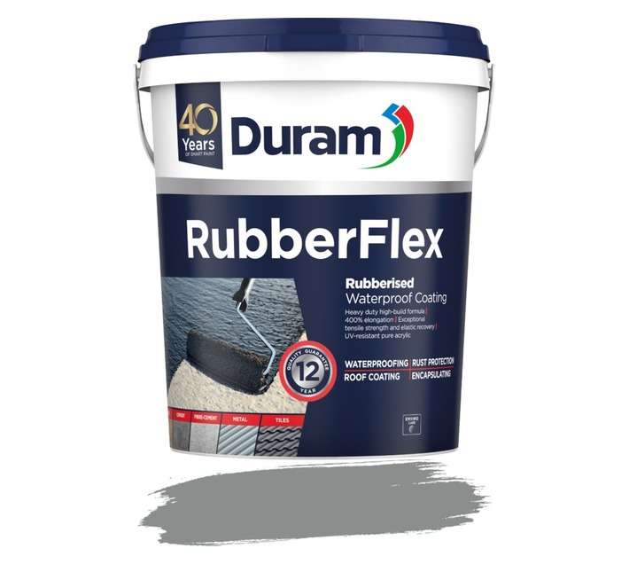 Duram Rubberflex Waterproofing - Grey (20L)