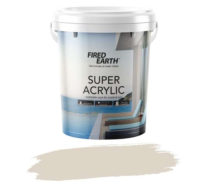 Fired Earth Inside Out Satin Acrylic - Top To Bottom (20L)