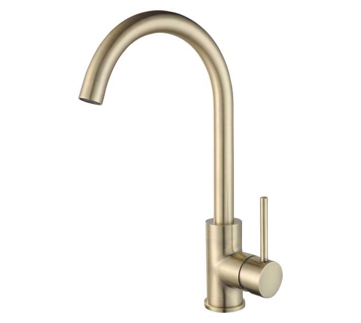 Bijiou Stylet Deck Type Sink Mixer - Gold