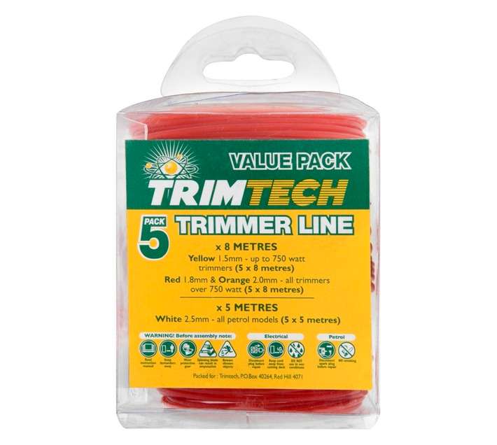 Trimtech 5 x Trimmer Line (1.8mm)