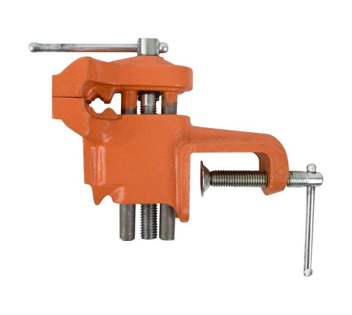 Pony Light-Duty Clamp On Vice - Orange/Black (63.5mm)