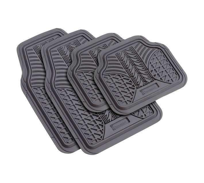 Michelin 4 Piece 4x4 Car Mat Set - Grey