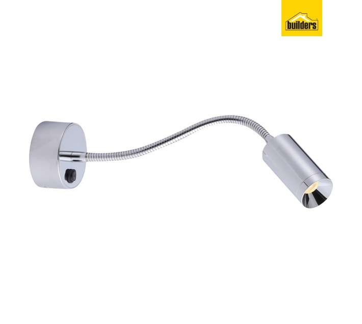 Radiant JF371-BL Adjustable LED Wall Light - Black (80mm)