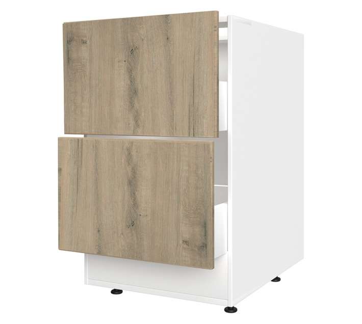 Home and Kitchen Base Unit Wrap Pot Cabinet - Brookhill (600mm)