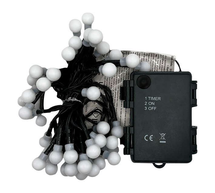 House of Seasons 192 LED Berry String Light - White (14.7m x 3 x 20mm)