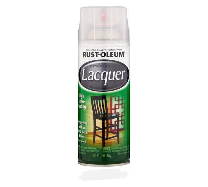 Rust-Oleum Spray Paint Lacquer Gloss - Clear (312g)