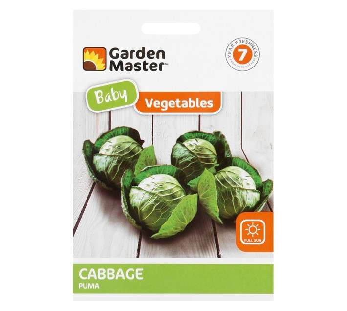 Garden Master Baby Cabbage Vegetable Seed (113 x 5 x 162.5mm)