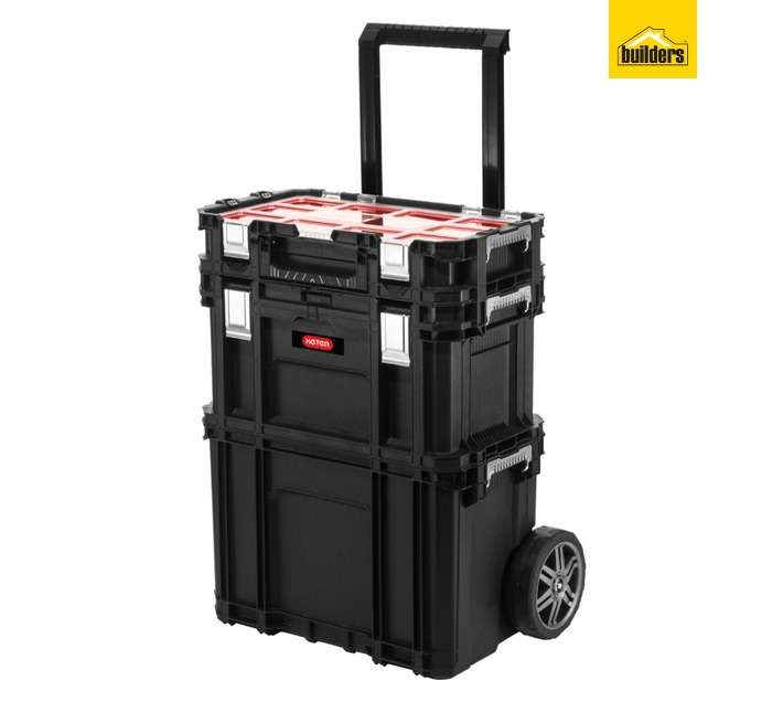 Keter Connect System Toolbox - Black (564 x 373 x 700mm)