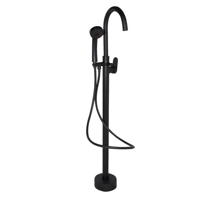 Lusso LSR1035B Roya Freestanding Bath Mixer - Black