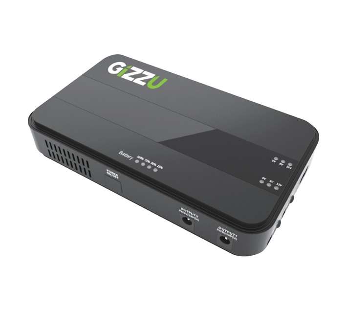 Gizzu Mini Dual DC UPS (36W)