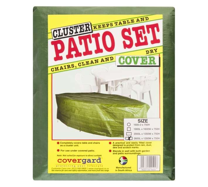 Patio Set Rectangle Cover - Beige (1600mm)