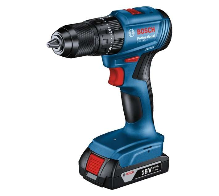Bosch Cordless Impact Drill 18V GSB 185-Li 1 BAT