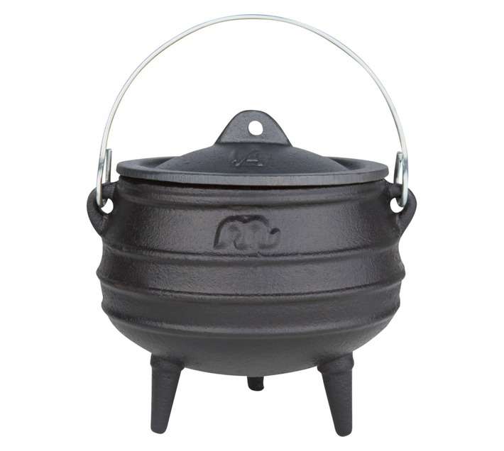 Megamaster 1/4 Potjie Pot - Black