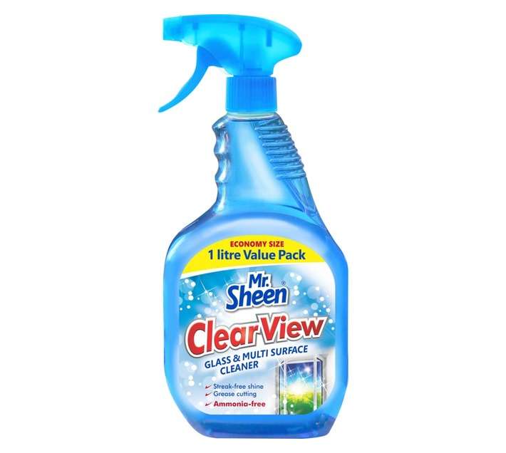 Mr.Sheen Clear View Glass and Multi-Surface Cleaner (1L)