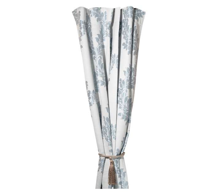 Design House Fabric Bendable Tassle Tieback - Cream (25 x 25 x 520mm)