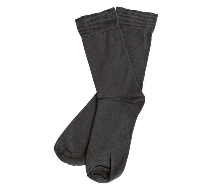 Beck Mens Cotton Socks - Grey