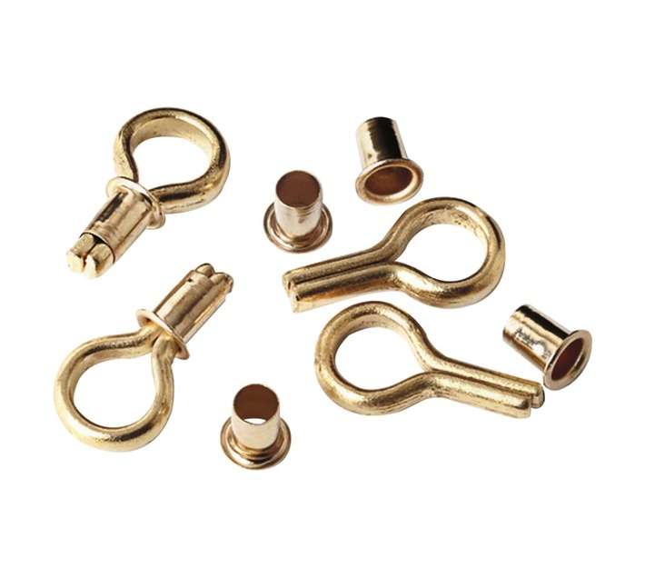 Mackie Bookcase Stud - Brass Plated