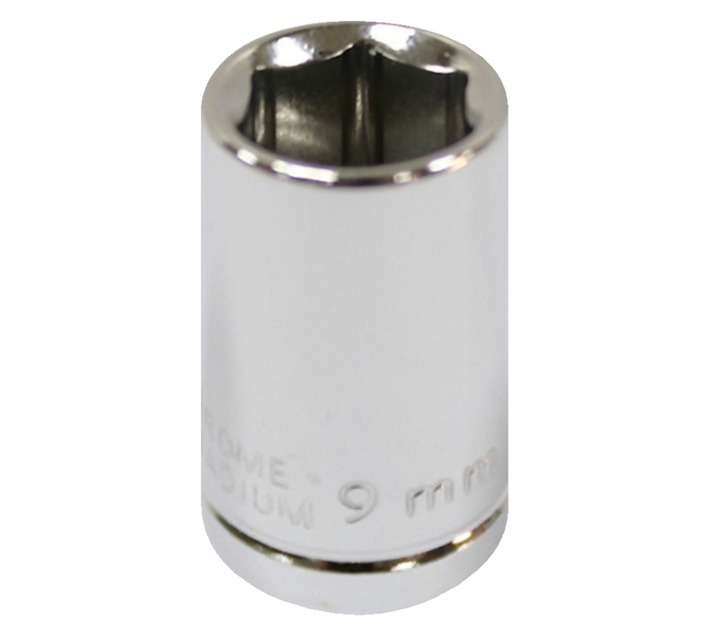Mastercraft Â¼" Drive 6 Point Socket (9mm)
