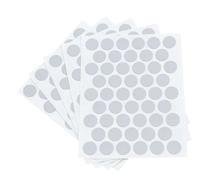 FIT 36 x Stick On Cover Caps - Folkstone Grey (14mm)