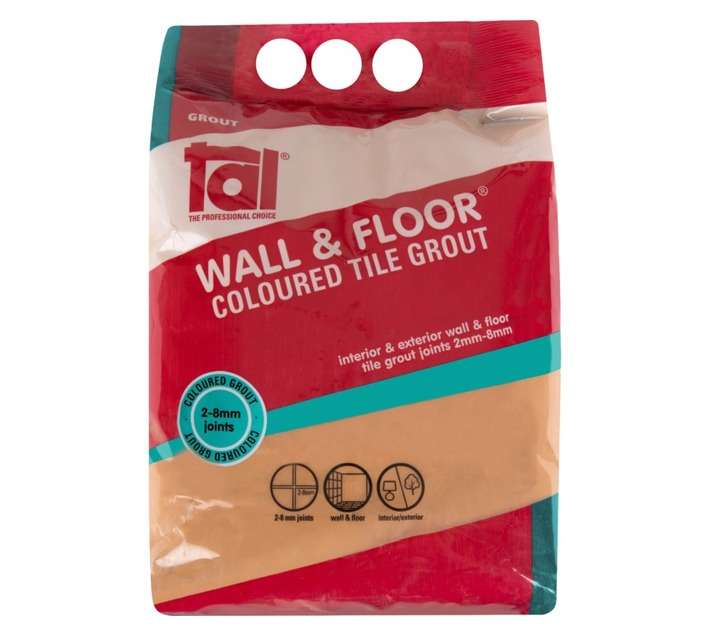 TAL Wall and Floor Grout - Travertine (5kg)