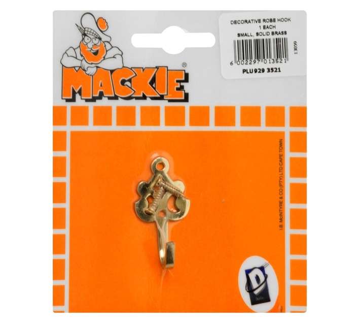 Mackie Robe Hook Decorative Small
