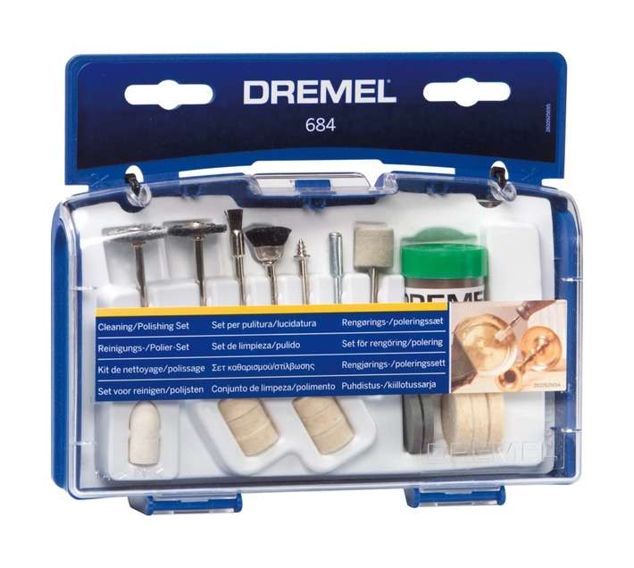 Dremel 684 Cleaning and Polishing Kit (20 Pack)