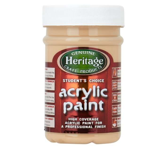 Students Choice Acrylic Paint - Flesh (250ml)