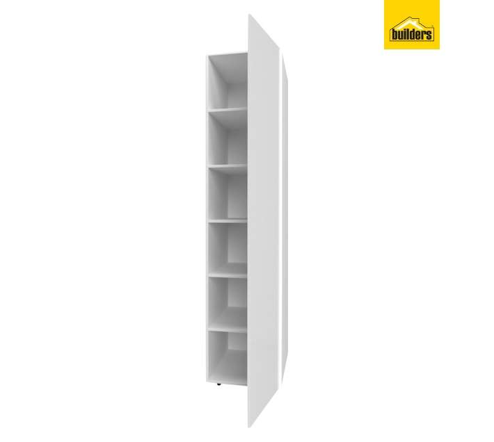 Home and Kitchen Base Unit Melamine Grocery Cabinet - Alpine White (450mm)