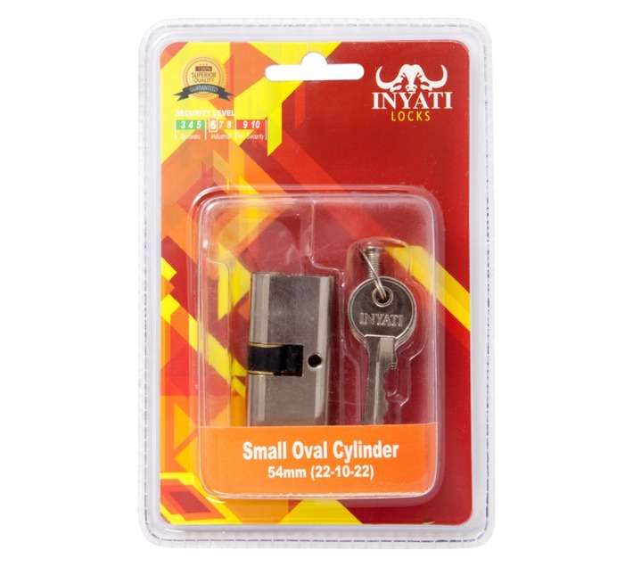 Inyati Cylinder Clam Oval NP Small - Stainless Steel