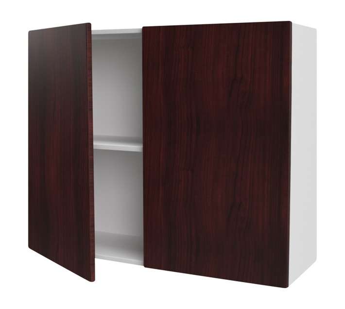 Home and Kitchen Wrapped Top Cabinet Unit - Mahogany (900 x 300 x 720mm)